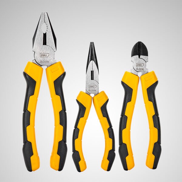 Deli Tools EDL2008-3 Pliers Sets 3Pcs