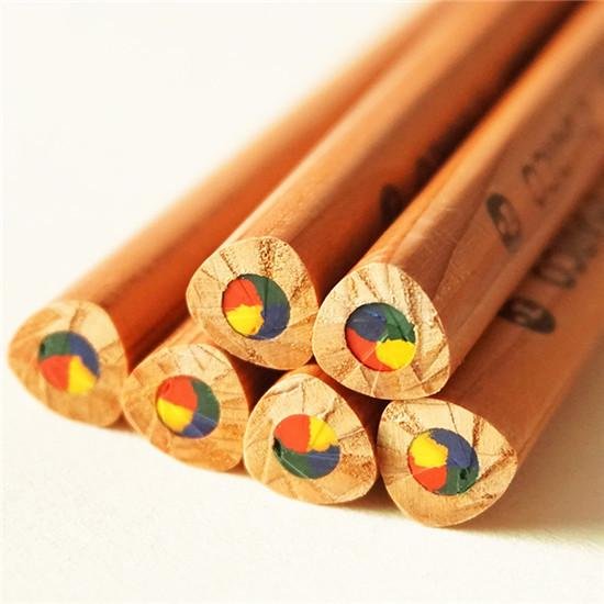 Marko Rainbow color 6pcs 4 In 1 Colors Colored Pencil