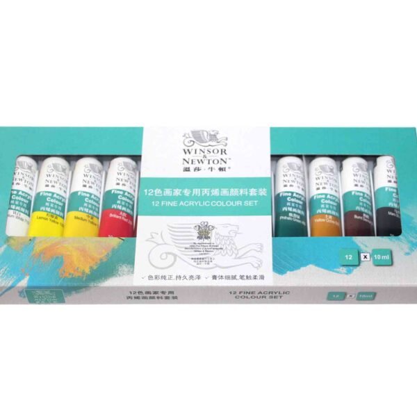 Winsor & Newton Acrylic Paint 10ml  - 12 color