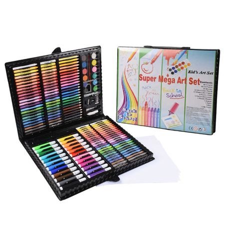 168 Pcs Art set Kids Colors Pencil Drawing Art Set Painting Art Marker Pen Set Color Pen Brush Drawing Tool Art School