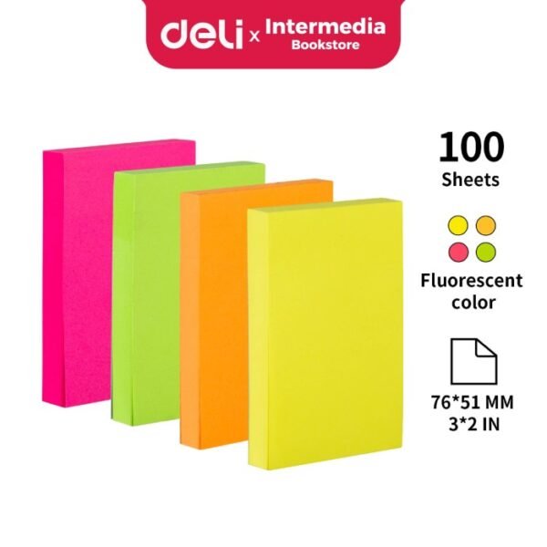 Deli EA02202 Sticky Notes 100 sheet