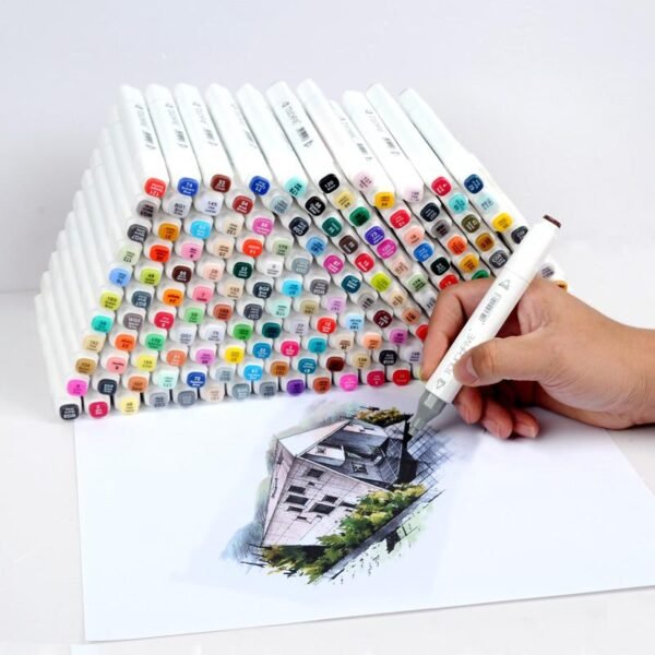 Deli 36 Pcs Dual Tip Art Markers