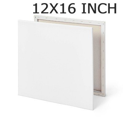 White Canvas Size : 12/16 inch