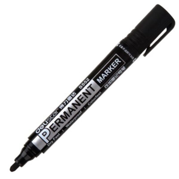 Deli	S552 Refillable Permanent Marker(Black)