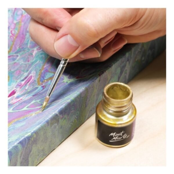 Mont Marte Foil Paint 20ml Bottle - Gold