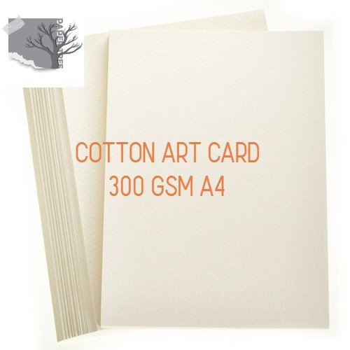 Cotton Art Card for Acrylic and Water & Oil  Color Paper -8 Pcs 7.25x10.85 inch