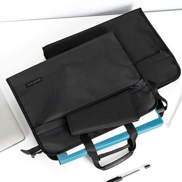 Deli E63753 A4 File Folder Laptop Document Bag