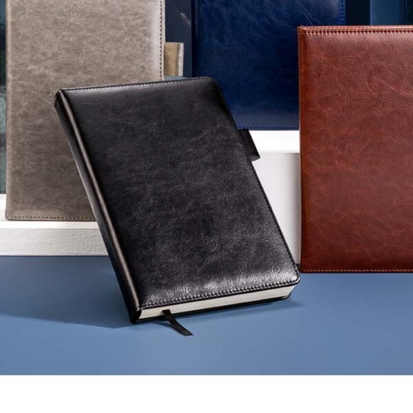 Deli 22298 Leather Cover Notebook