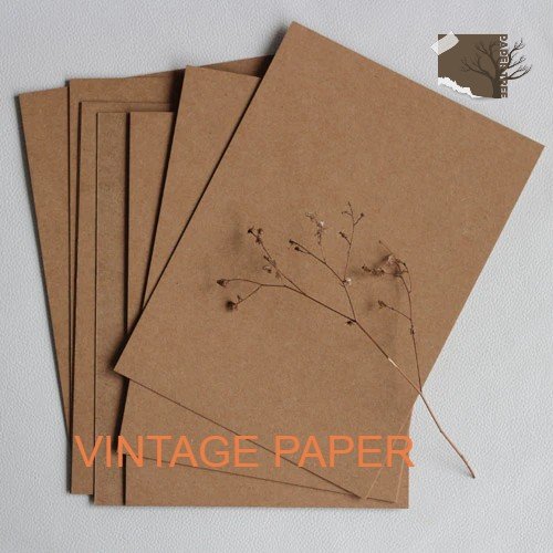 Kraft Vintage Art Card 05 Sheets