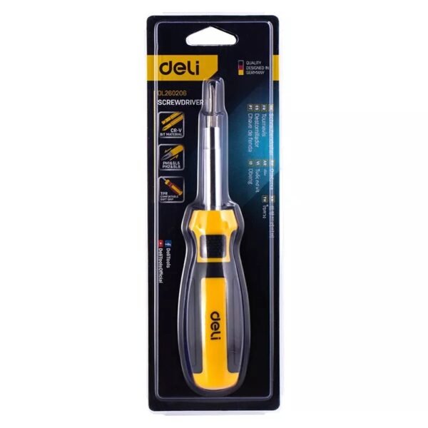 Deli Tools EDL260206 6 IN 1 Screwdriver set