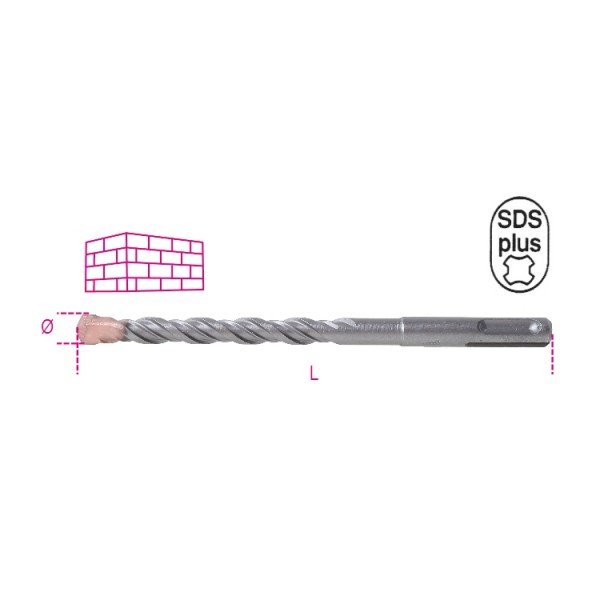 Deli Tools DL-Y06160 Hammer Drill Bit With Round Handle