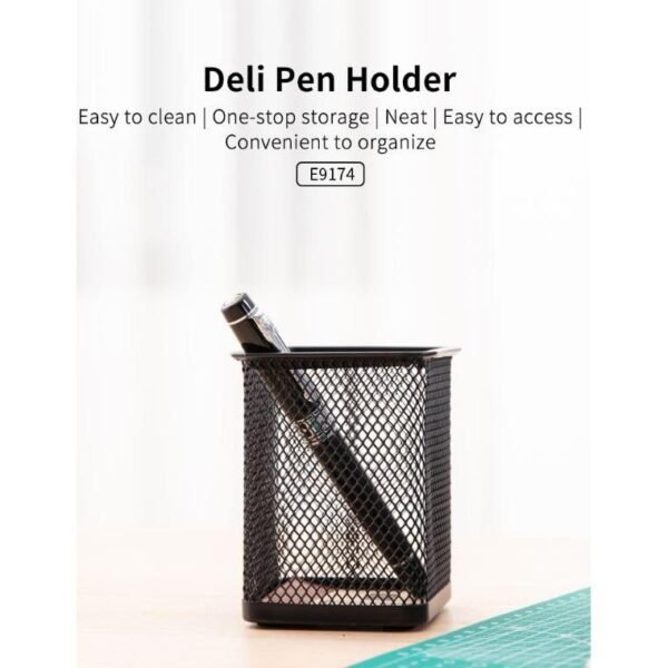 Deli	E9174 Mesh Pen Holder