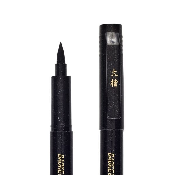 BAOKE Calligraphy Pen Brush Pen Black Permanent Ink