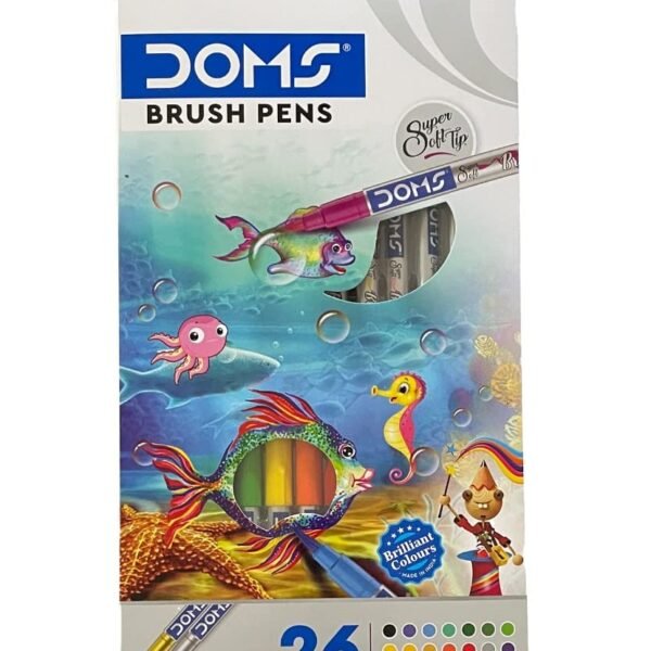 Doms Brush Pens 26 pcs