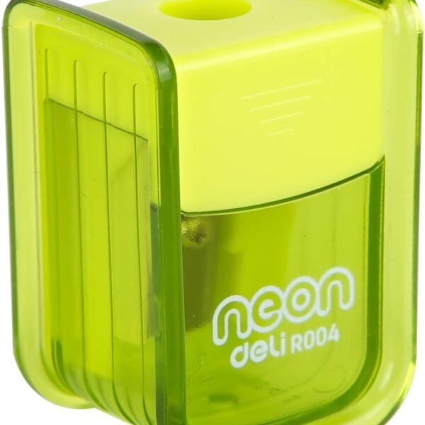 DELI ER00400 NEON PENCIL SHARPENER 3pcs