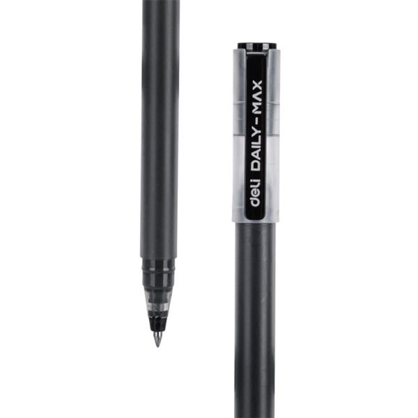 Deli EG16-BK অ্যান্টিস্কিড সিম্পল জেল পেন 0.5mm কালো - pen