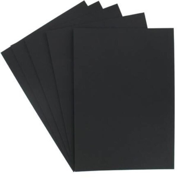 Black Art card 300gsm A4 - 5 pcs pack
