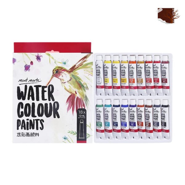 Mont Marte Water color Paint 12ml 18 pc