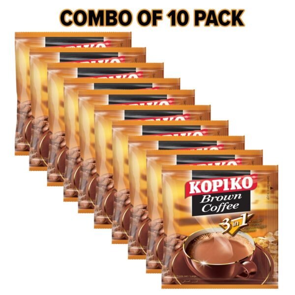 Kopiko Brown Coffee 3 in 1 (20 gram)  - 10 Pack