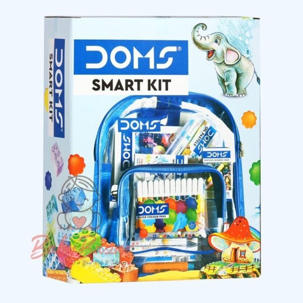 Doms Smart Stationery & Art Kit with Transparent Zipper Bag