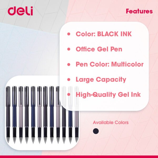 Deli S19 Office Gel Pen for Writing