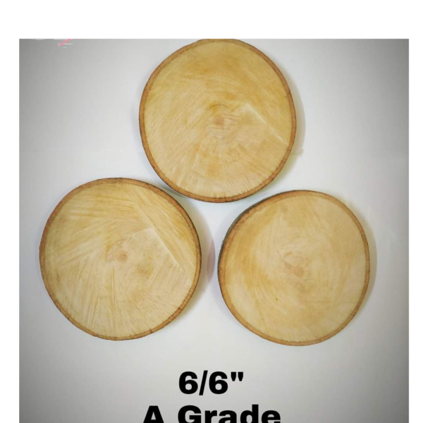 Round Wooden Canvas 5-6 INCH