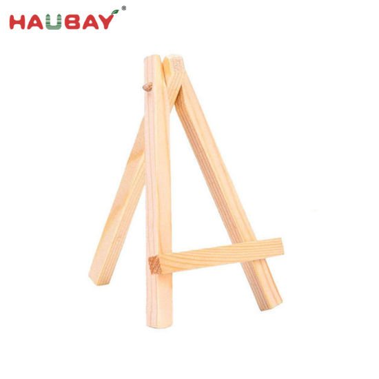 Small Mini Wooden Easel Stand Desktop Wedding Photo Display Name Card Holder