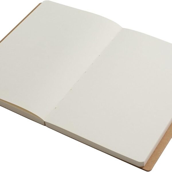Kraft Cover Note Book Paper Sketch Book - 50 Sheets / 100 Pages