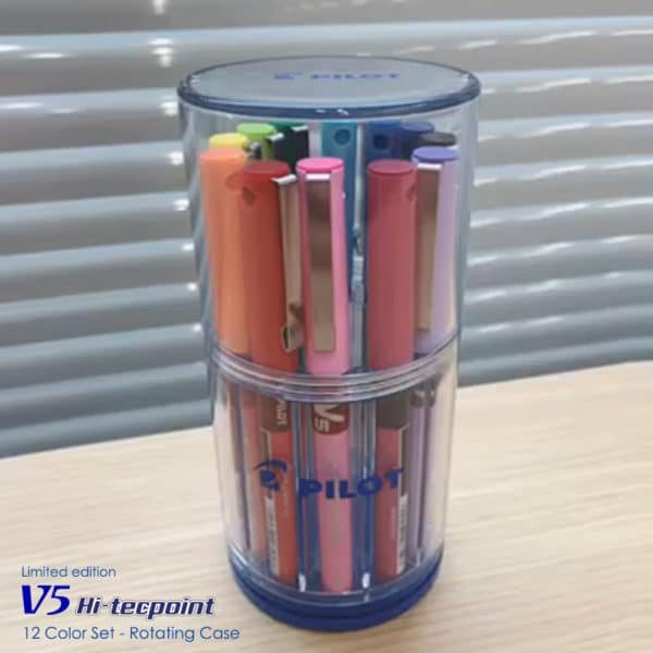 V5 Liquid Ink Pen 0.5mm 12 Colors