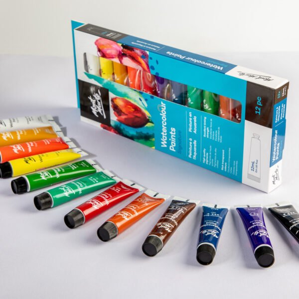 Mont Marte Watercolour Paints 12ml 12 Pcs