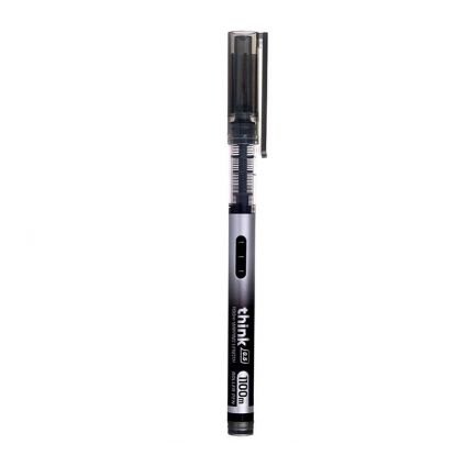 Deli Black Roller Pen EQ300BK,0.5mm - `12 pcs box