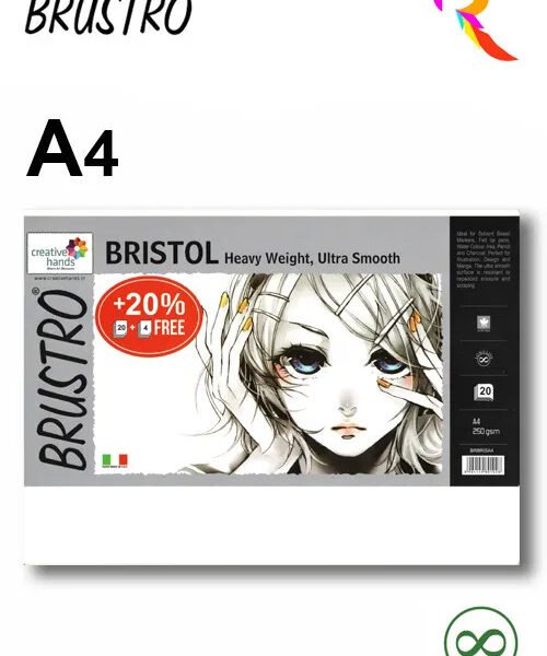 Brustro Heavy weight ultra smooth paper  A4