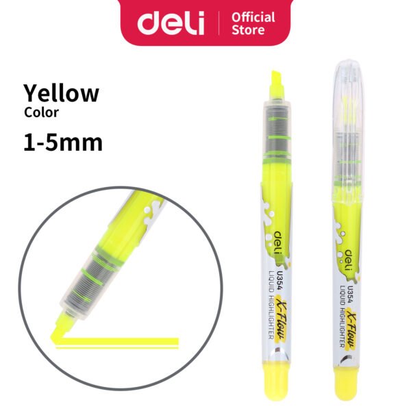 Deli	EU35470	Licquid Highlighter Chisel tip: 1-5mm