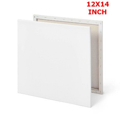 White Premium Canvas 12/14 Combo of 4 Pcs