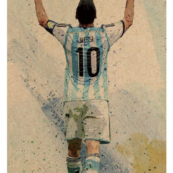 PaperTree Vintage Note Book Drawing Sketch Pad- Lionel Messi [Thanks God]