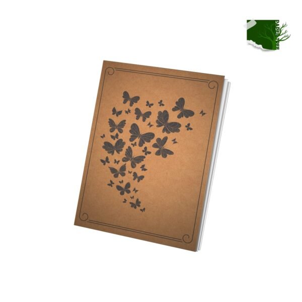 PaperTree Vintage A5 Notebook Sketchbook Drawing Sketchpad (Flying Butterfly)