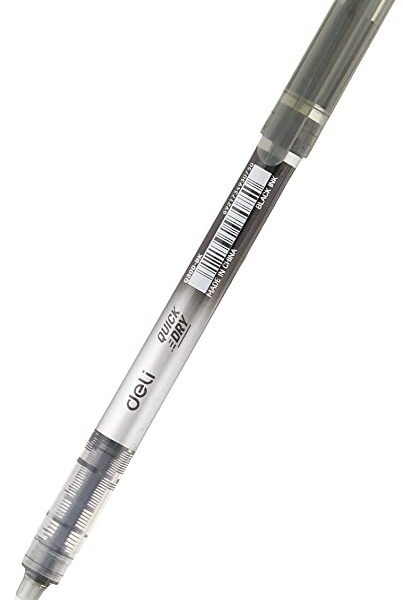 Deli EQ20120 Roller Pen - Black