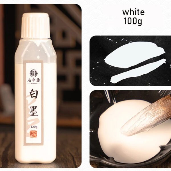 Wei Zhuang color 100g white Chinese ink