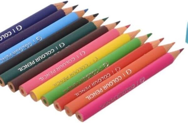 DOMS C3 Colour Pencils  12 Triangular Colour Pencils