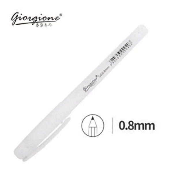 Giorgione Graphic White Gel Pen