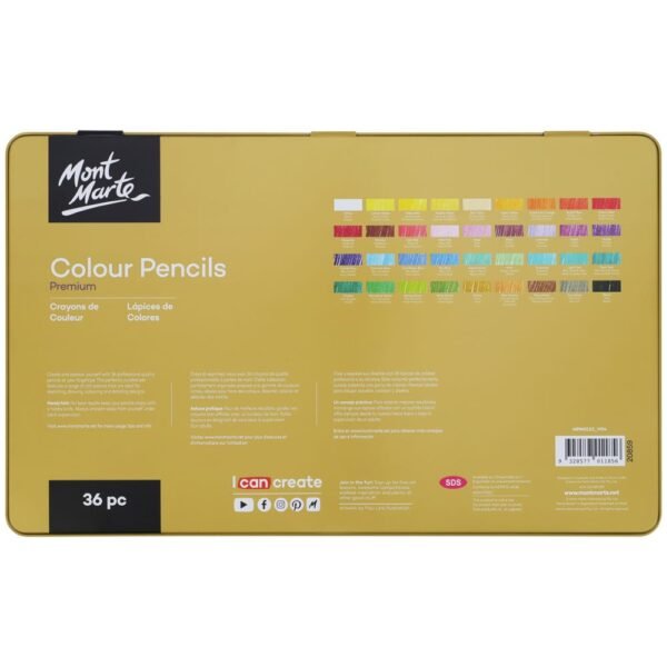 Mont Marte Colour Pencils 36pc