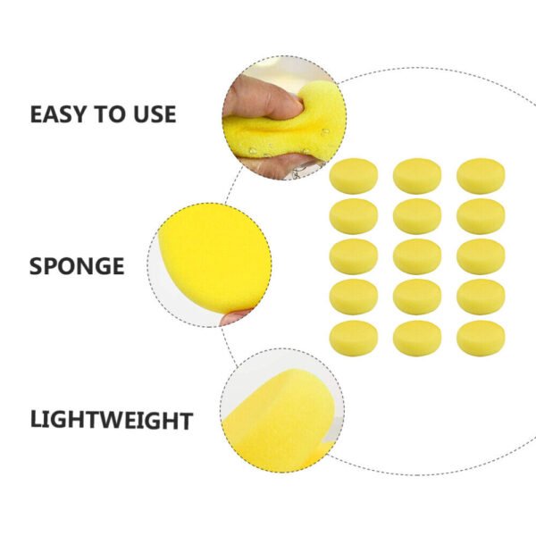 Round Painting Sponge Artist Watercolor Sponge Handicraft Drawing Supplies  01 PCS