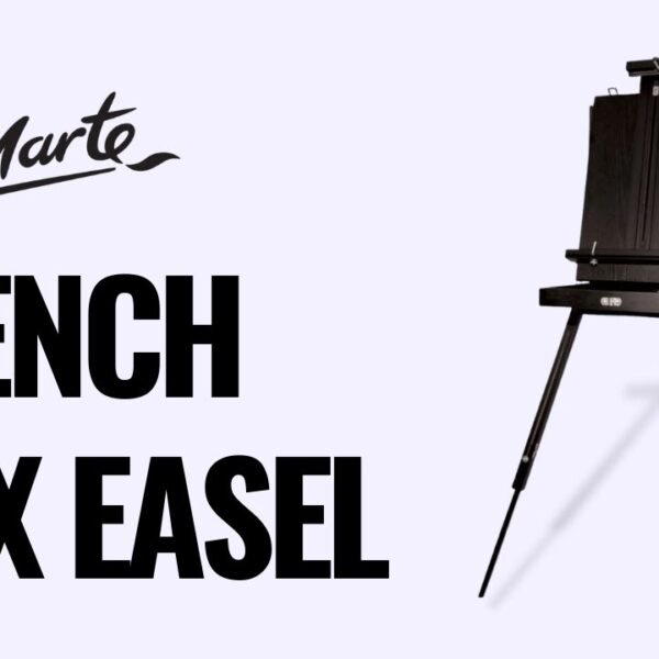 Mont Marte MEA0027 Black French Box Easel