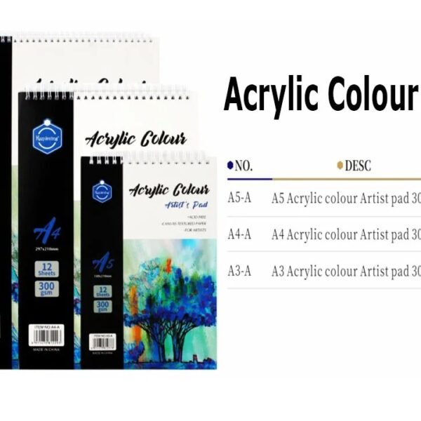 Artist Pad Acrylic Color Pad A4