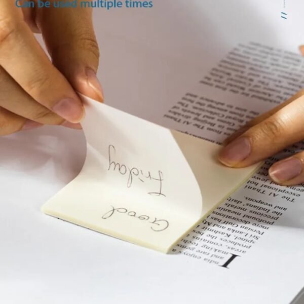 Deli EA043 Transparent sticky note 50 Sheet