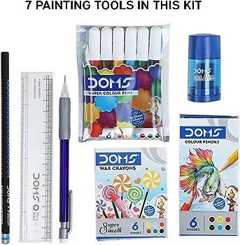 Doms Wow Kit Combination of 7 Stationery Items