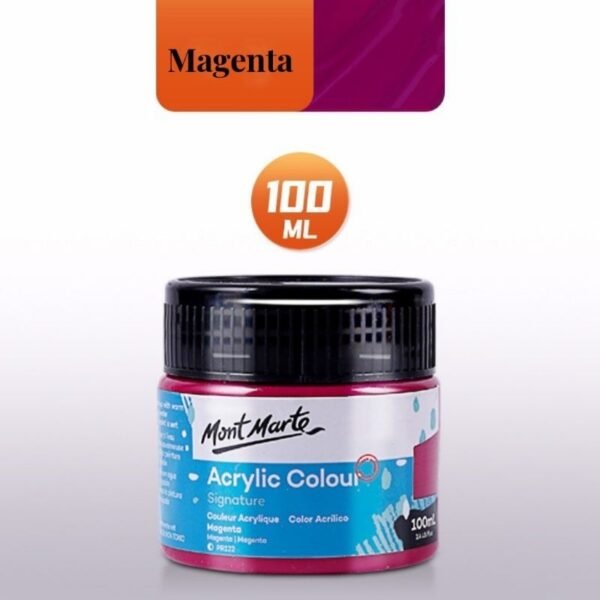 mont marte acrylic color 100ml - Magenta