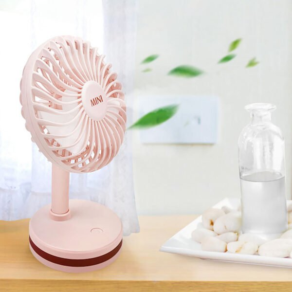 Rechargeable Fan Long Standby Electric Solid Color Cooling Fan