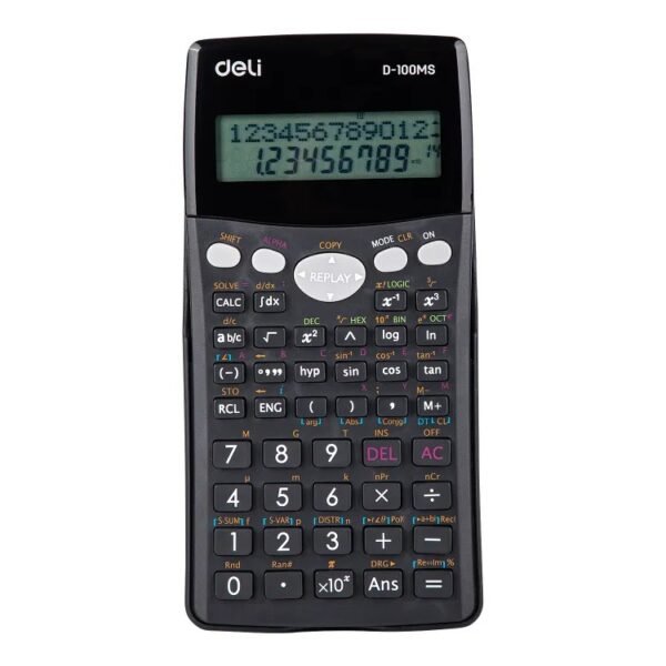 Deli ED-100MS Scientific Calculator  300 Functions