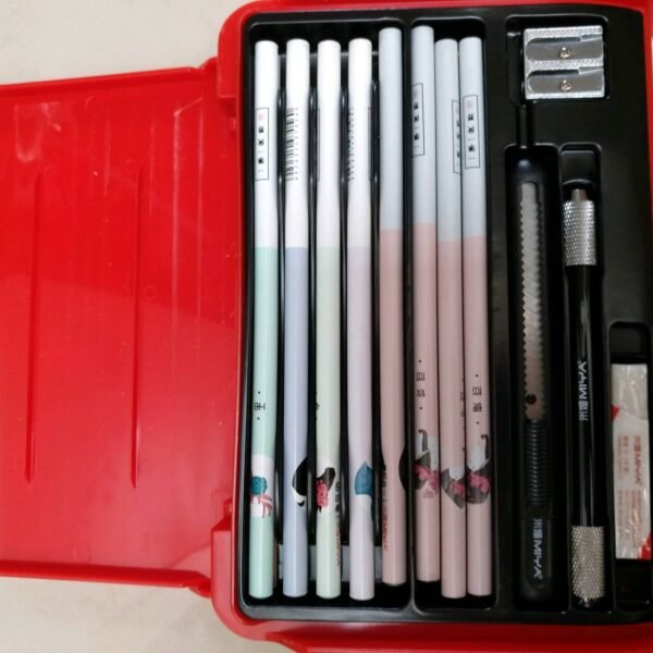 Miya Sketch Box Set Red